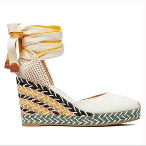 Tory Burch Wrap Espadrilles